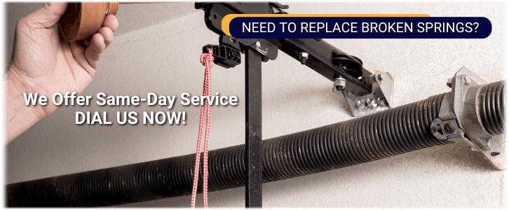 Broken Garage Door Spring Gold River CA